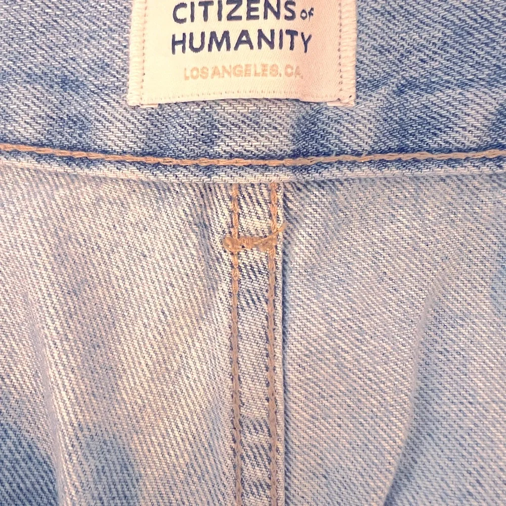 Citizens Of Humanity Marcelle Denim Cargo Pants - Picture 3 of 5
